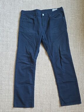 Buffalo David Bitton Men's Slim Straight Blue Jeans
